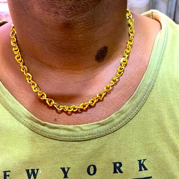 🔴Interlinked golden chain for men - Picture 8 of 8